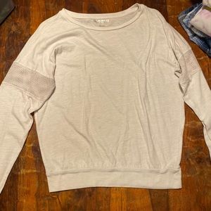 Cream colored long sleeve